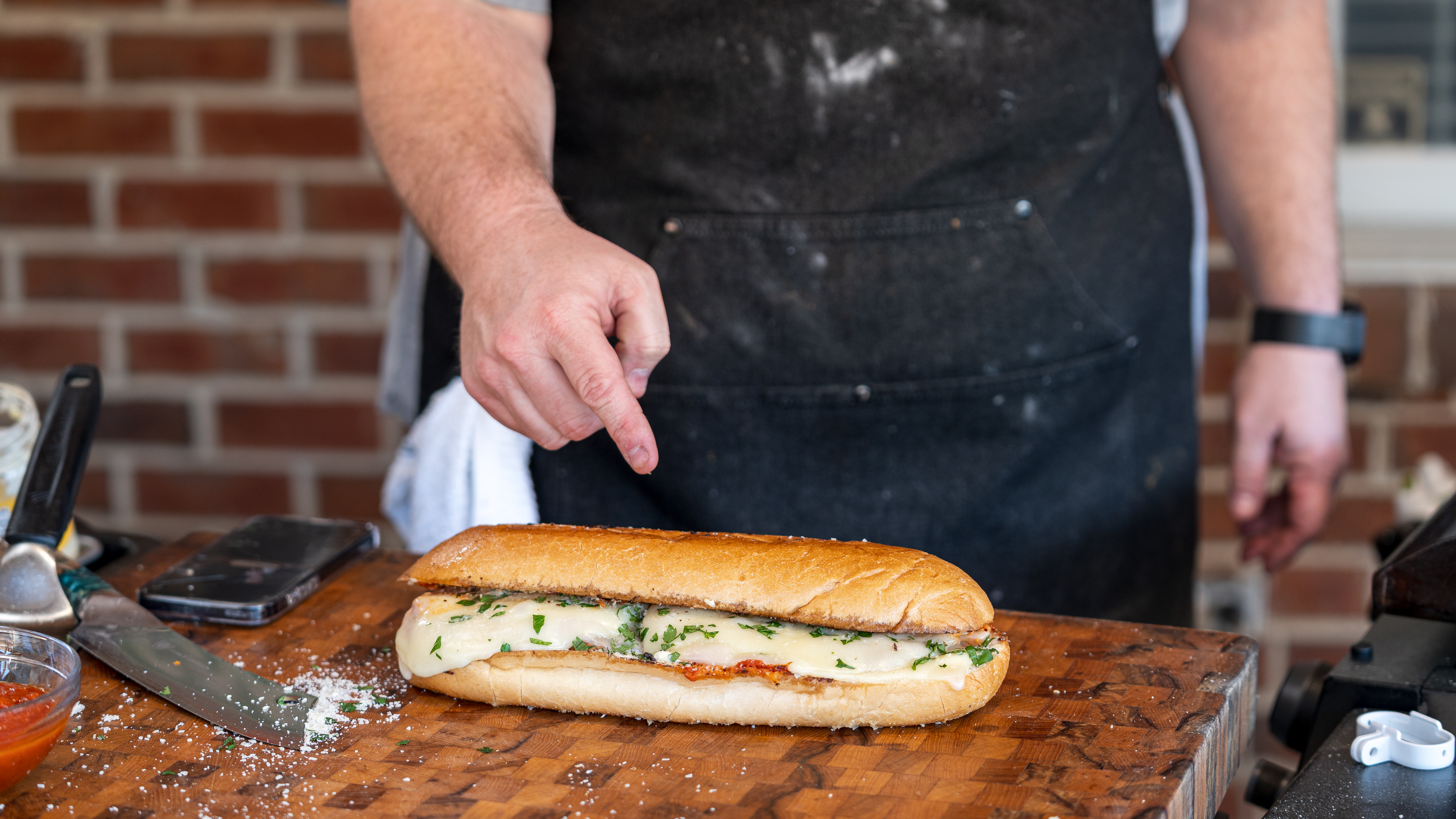 Chicken Parmesan Sandwich
