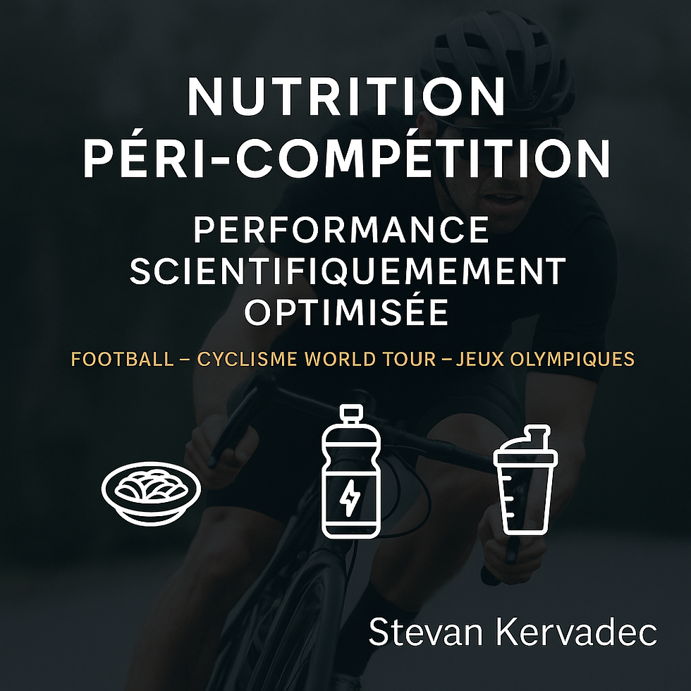 Nutrition péri-compétition : stratégies validées scientifiquement pour les athlètes de haut niveau