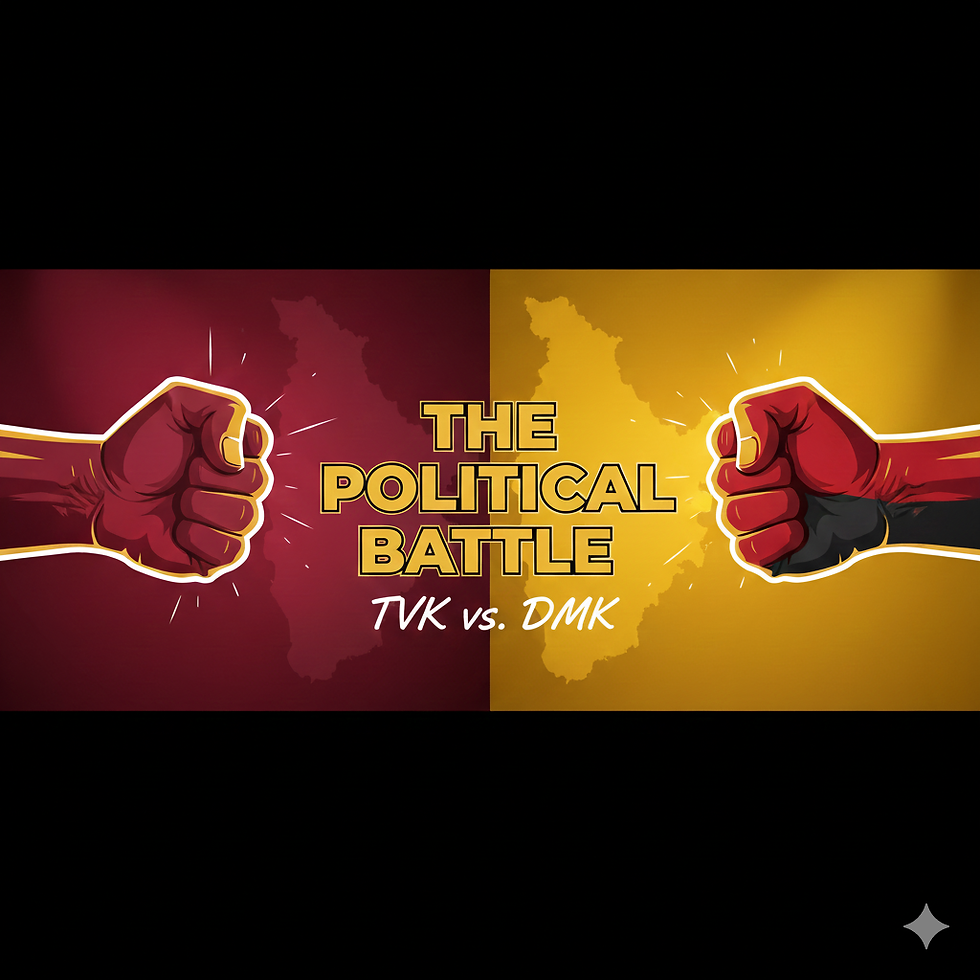 TVK President Vijay Calls DMK an Evil Force in Political Showdown