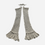 Thumbnail: Hand Knitted Pleated Sleeves (Pearl Gray)