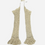 Thumbnail: Hand Knitted Pleated Sleeves (Cream)