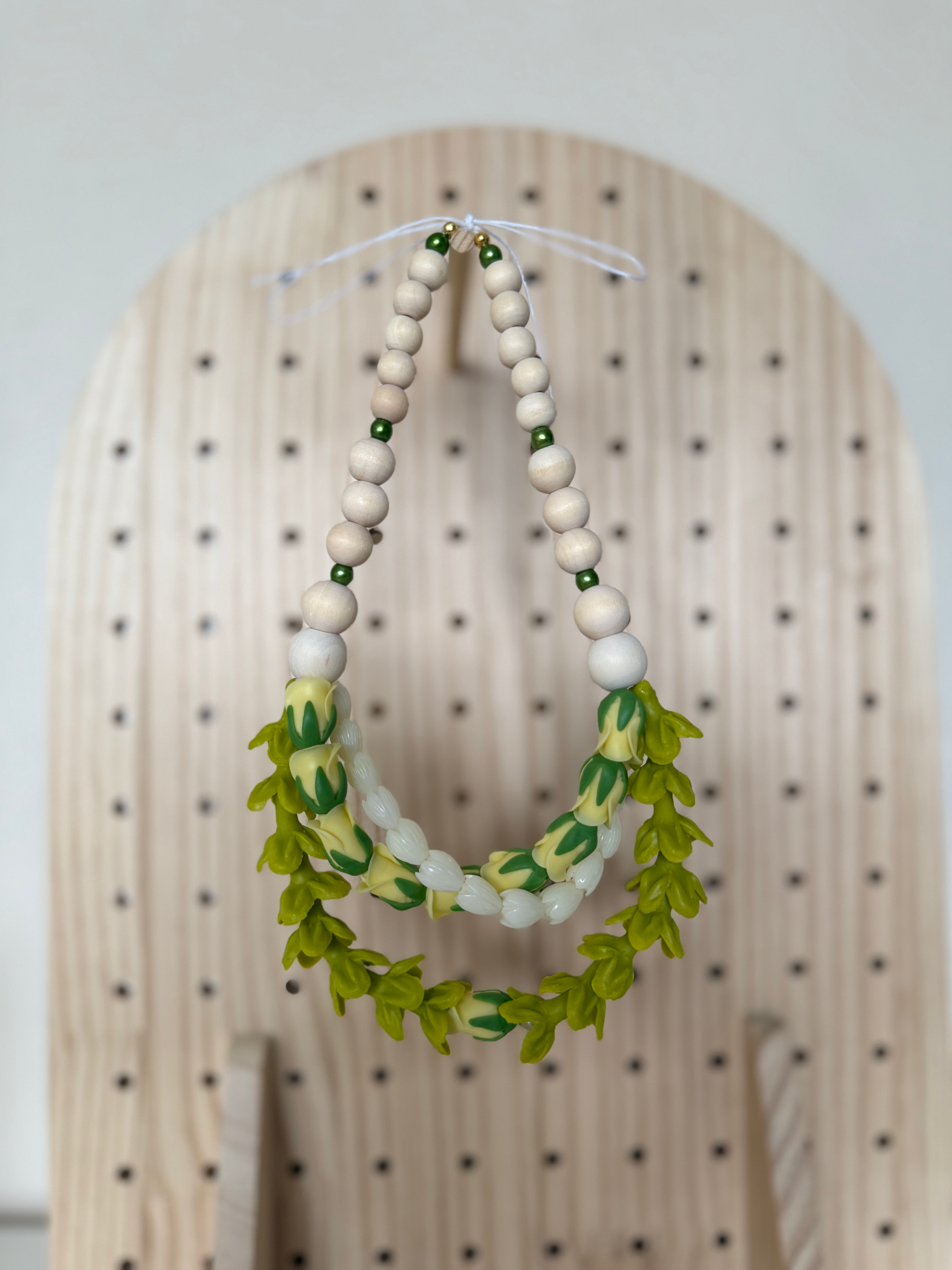 Pakalana, Yellow Roses, and Pikake Twisted Double Strand 