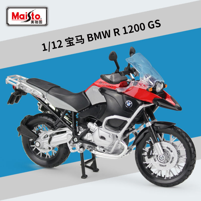Maisto 31157-BMW R1200GS 1:12 Model Motosiklet