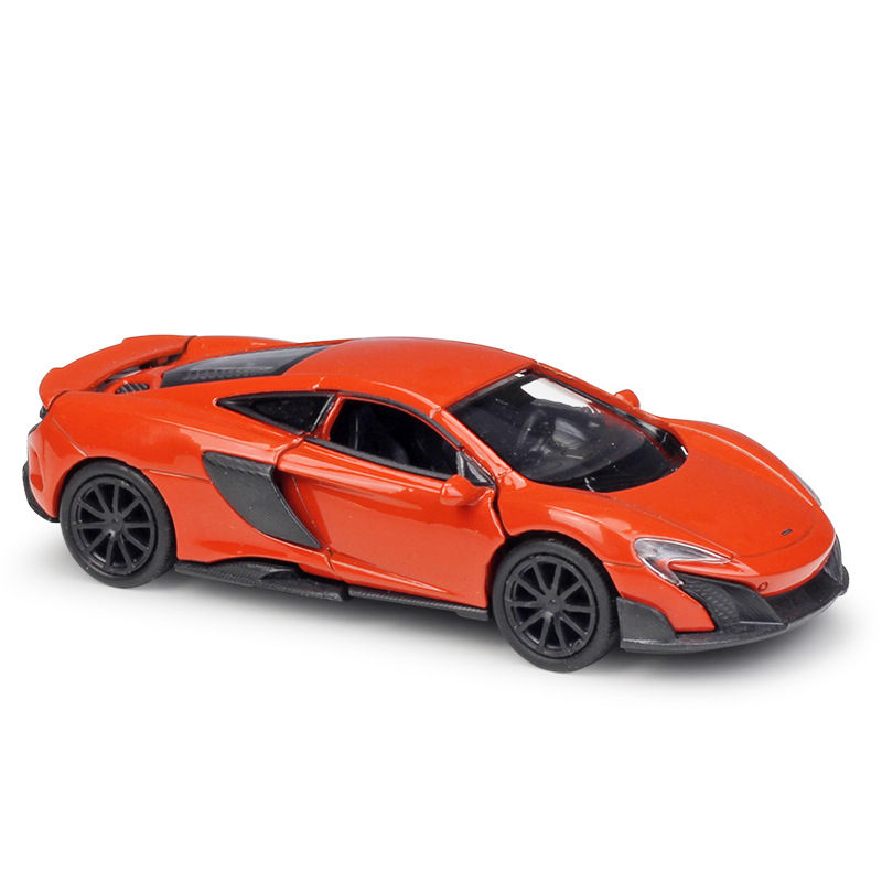 Welly 43757 McLaren 675LT Coupe Narıncı Qırmızı 1:34-39 Model Avtomobil