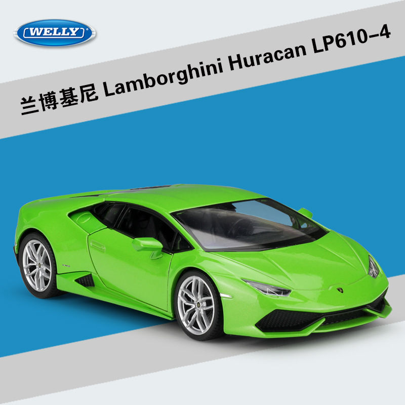 Welly LP610 Yaşıl 1:24 miqyaslı Model Avtomobil