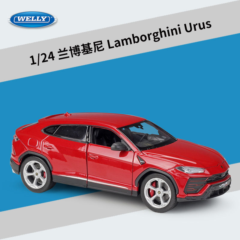Welly Lamborghini Urus Red 1:24 Miqyaslı Model Avtomobil