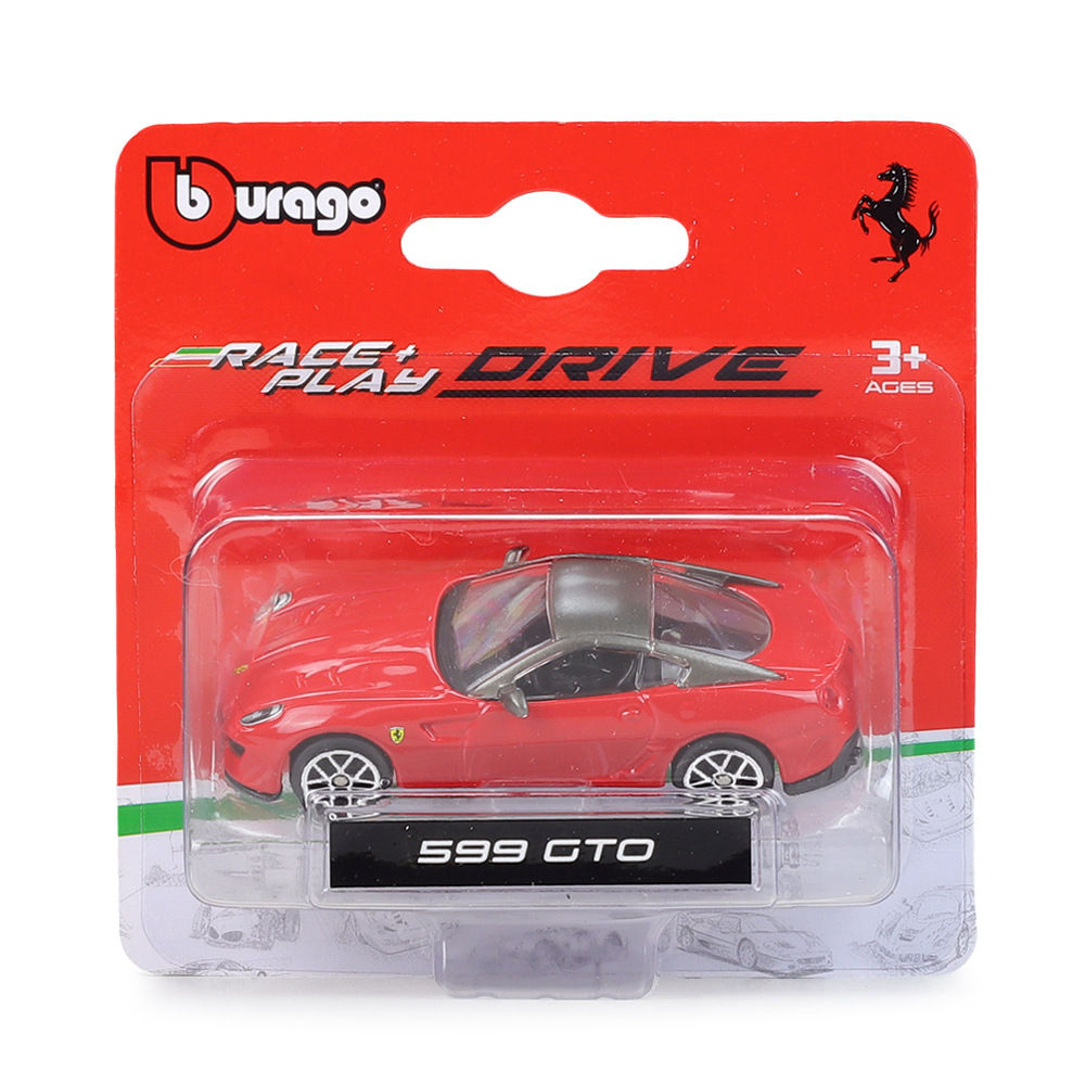 Bburago No 56001-Rafa Red 1:64 miqyaslı Model Avtomobil