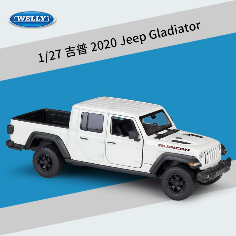 Welly 2020 Jeep Gladiator Ağ 1:24 miqyaslı Model Avtomobil