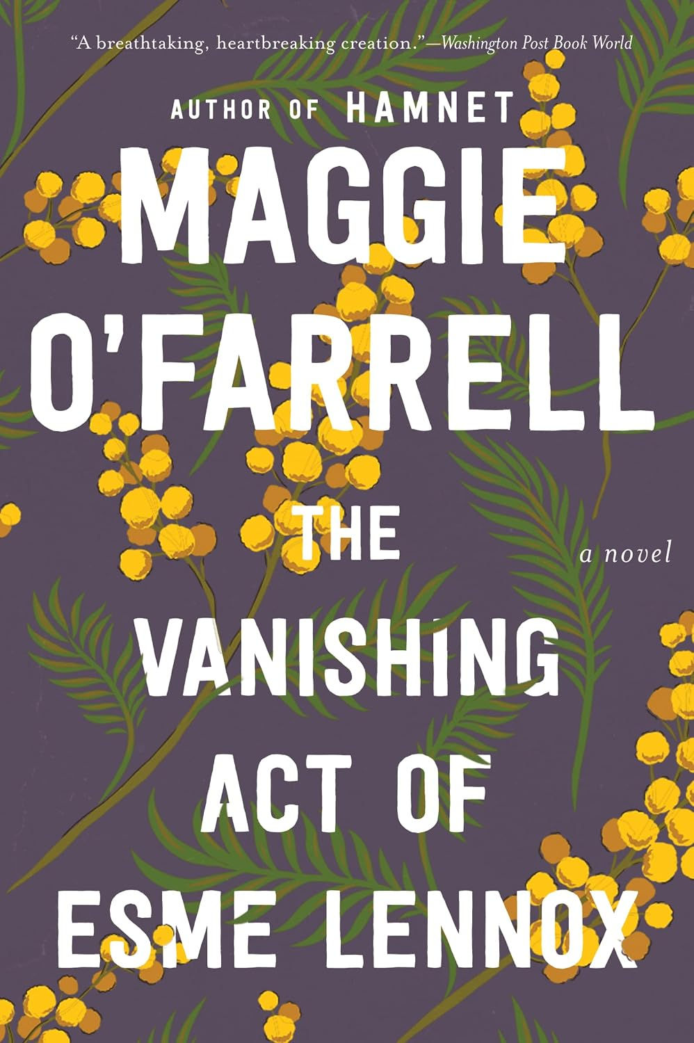 The Vanishing Act Of Esme Lennox By Maggie O'Farrell [Paperback]