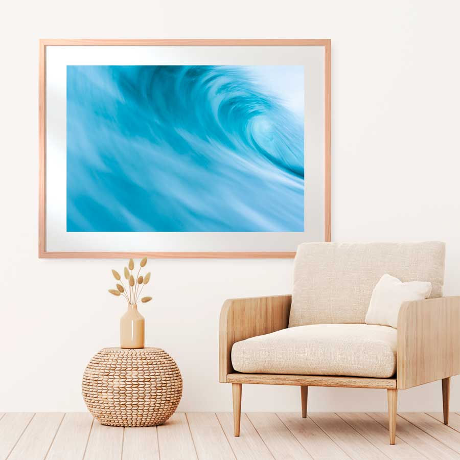 wave landscape Wall Art