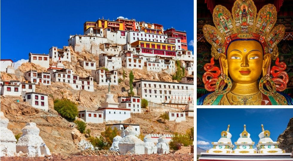 Thiksey Monastery, Thiksey Gompa, Leh-Ladakh
