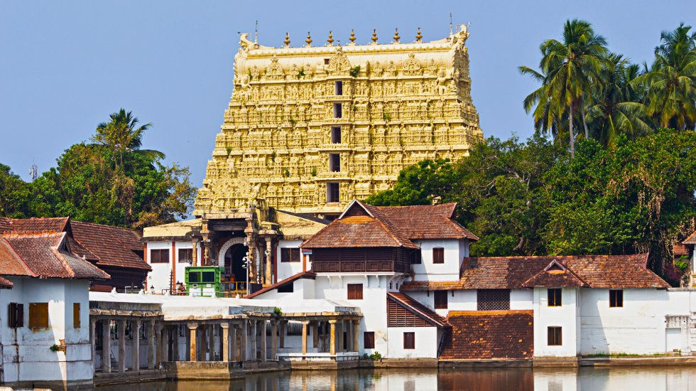 Padmanabhaswamy Temple in Thiruvananthapuram, Kerala