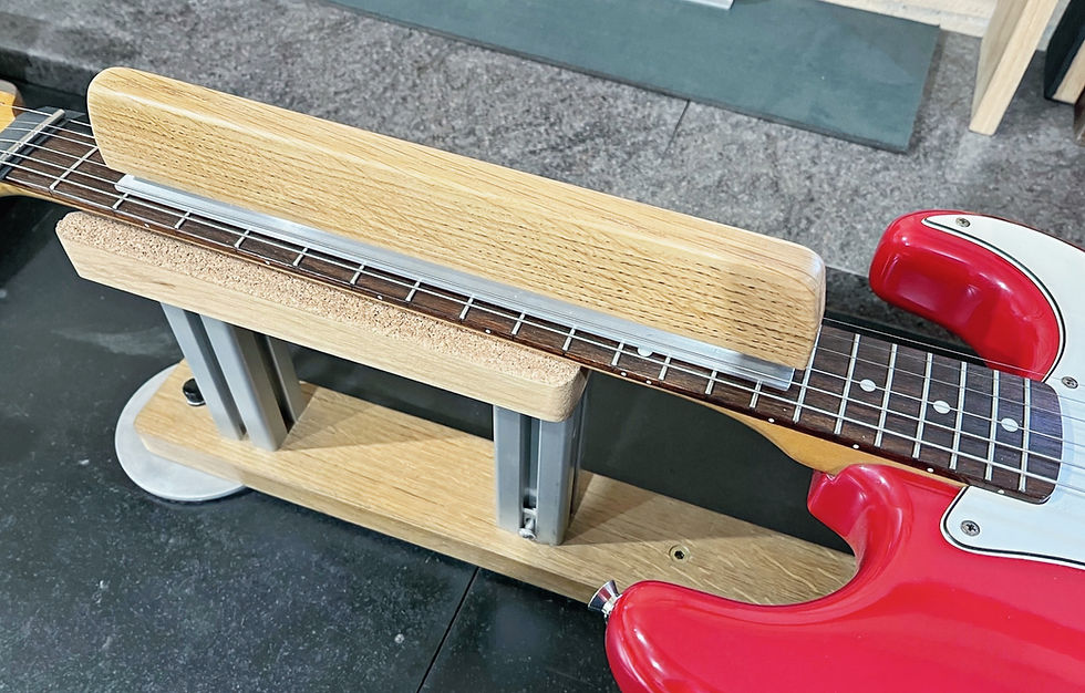 12" Fret Levelling Beam On Guitar Neck