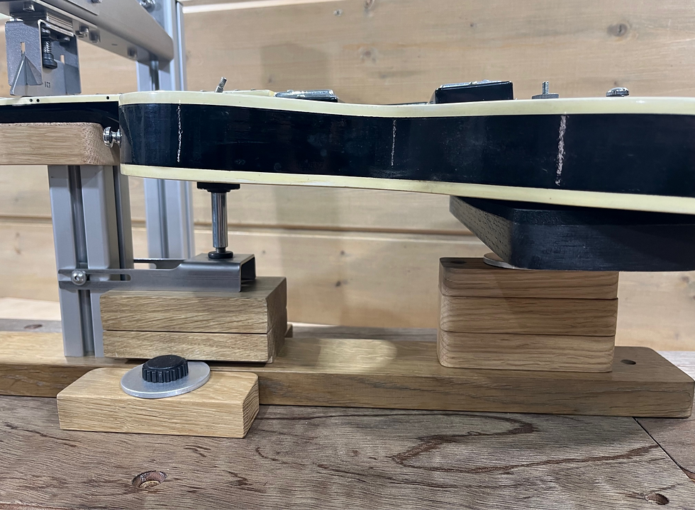 Guitar Fret Press With Kinematic Features