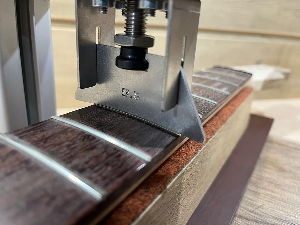 Preferred Fret Pressing Setup