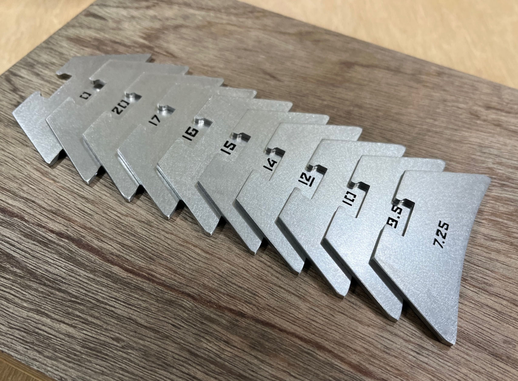 Guitar Fret Press Caul Set made in the UK