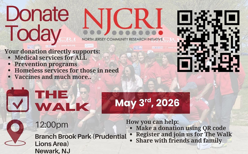 Join Us for NJCRI’s “The Walk” – Make an Impact