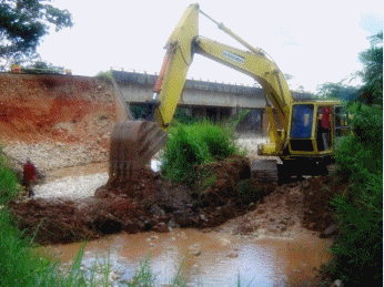Estabilidad taludes, construcción muros mecanicamente estabilizados, cimentaciones profundas, gaviones, bolsacretos