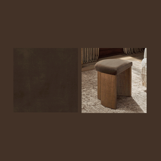 Classic brown isn’t one note — look for hues of coffee, mink and ochre to lay the foundation in your space.