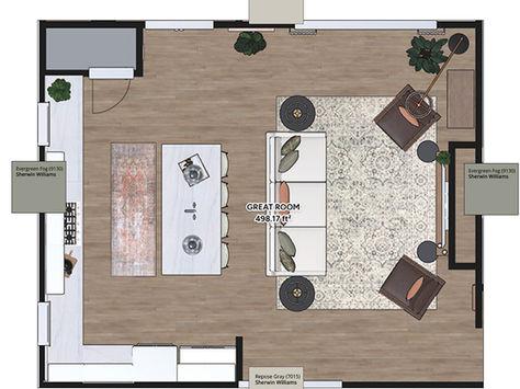 Living Room Interior Design Plan - 615interiors | Gwen Canfield