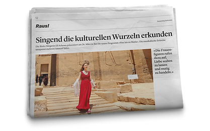 Commentaire de presse sur les concerts au Bieler Tagblatt (23 mars 2023)