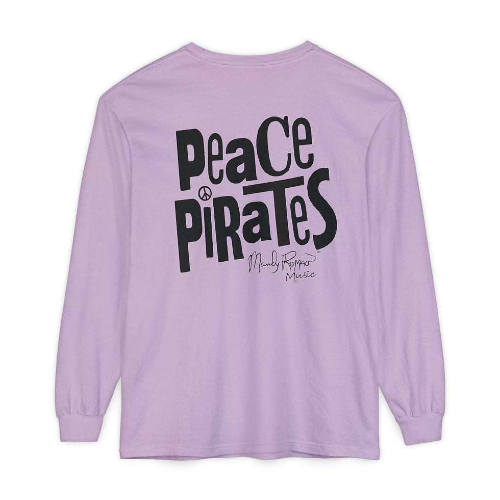 Thumbnail: Empowered Soul PeaCe PiRaTe Long Sleeve Unisex T-Shirt