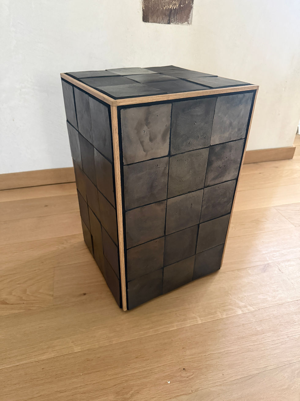 Miniature : Cube haut - véritable Zellige noir