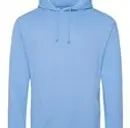 Personalisierter Hoodie in Cornflower Blue