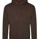 Personalisierter Hoodie in Hot Chocolate