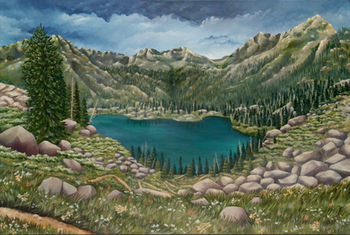 Gilpin Lake, Baileya White Art