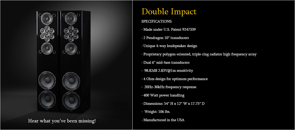 double impact speakers