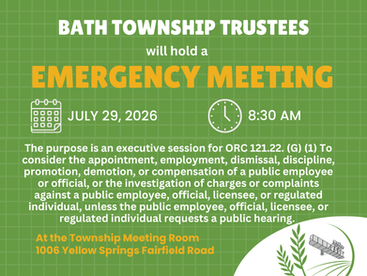 Emergency Meeting - Jul. 29