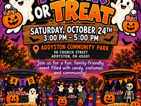 Addyston Trunk or Treat - Oct. 24