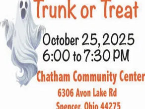 Chatham Trunk or Treat - Oct. 25