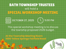 Special Workshop Meeting - Oct. 27th 