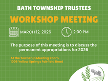 Workshop Meeting - Mar. 12