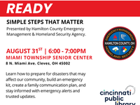 Get Emergency Ready at a Free Community Workshop