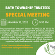 Special Meeting - Jan. 13