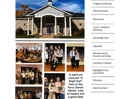 May 2026 Senior Center Newsletter