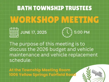 Trustee Workshop Meeting June 17th