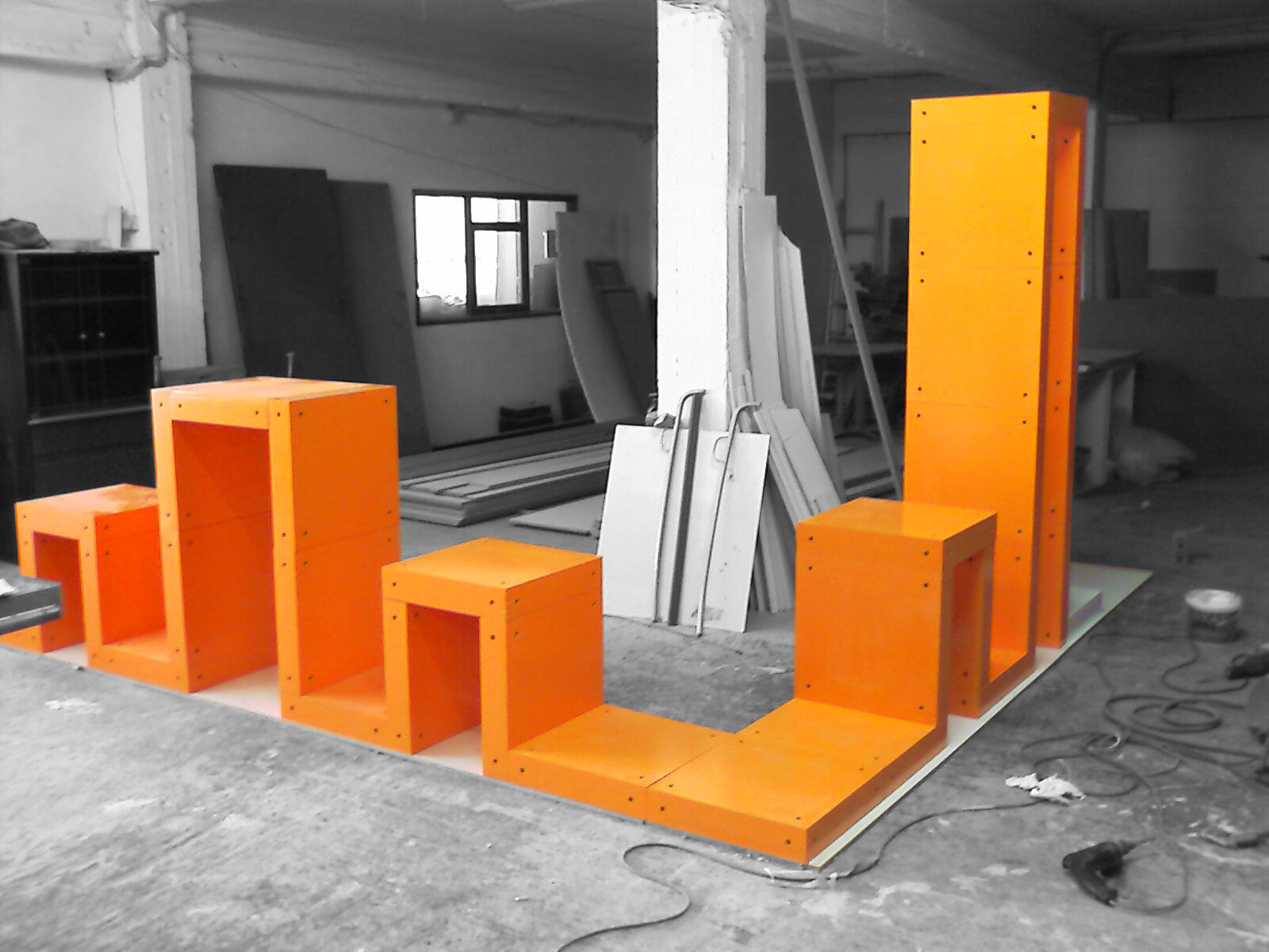 Pixel city - installation - do it your own.