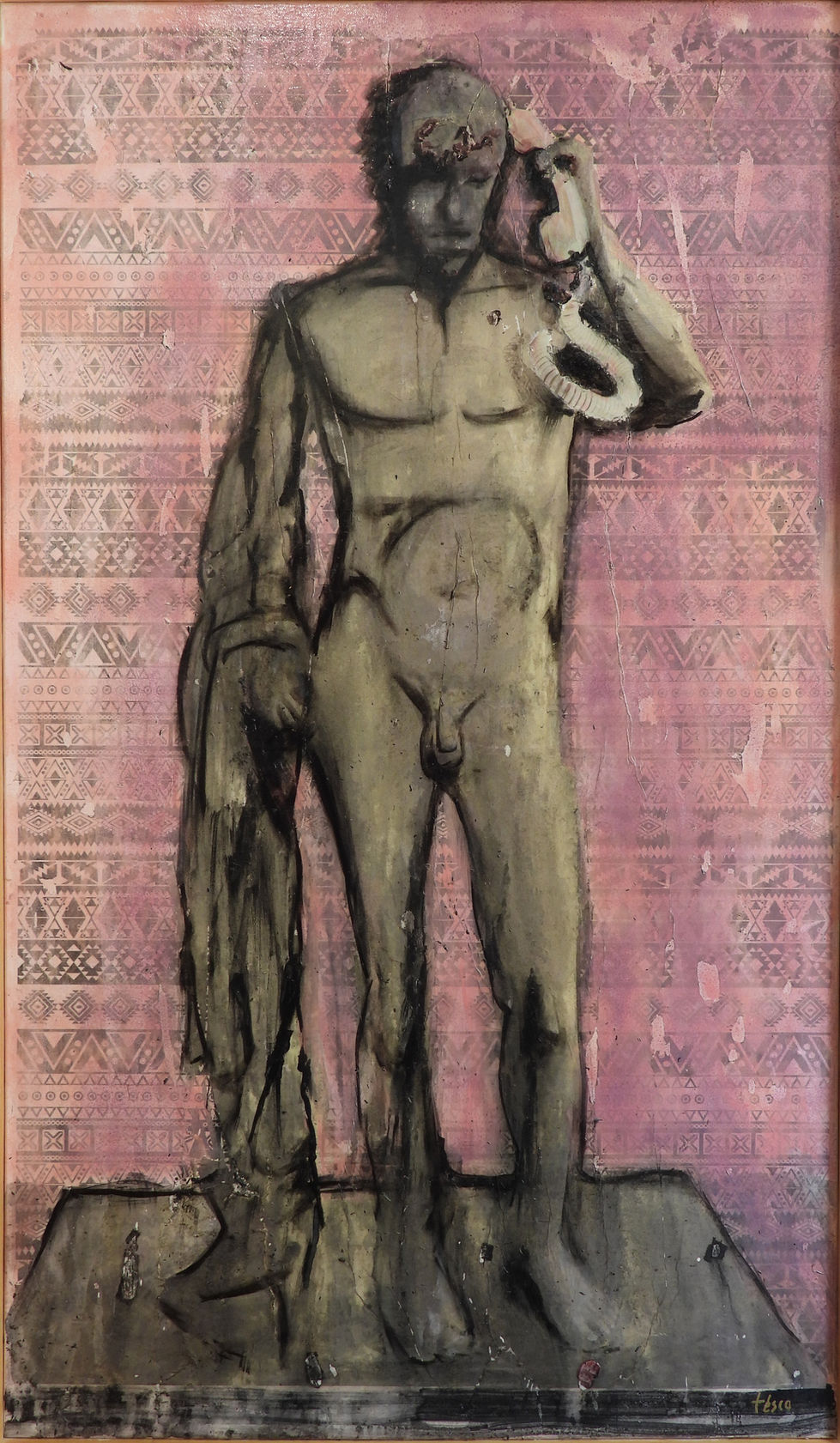 Sad News for Apollo 2016 mixed media