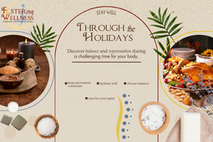 Staying Well Through the Holidays: A Thanksgiving Wellness Reminder