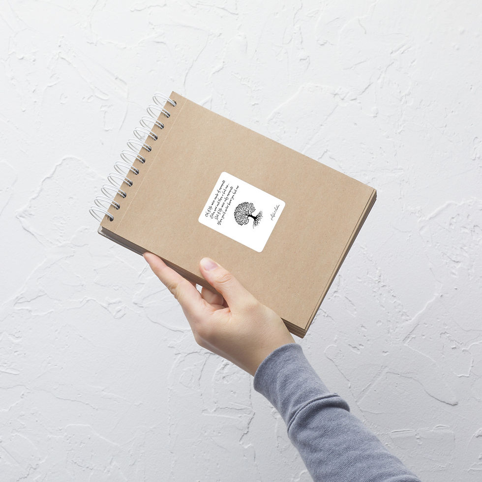 Moments in the Woods Sticker