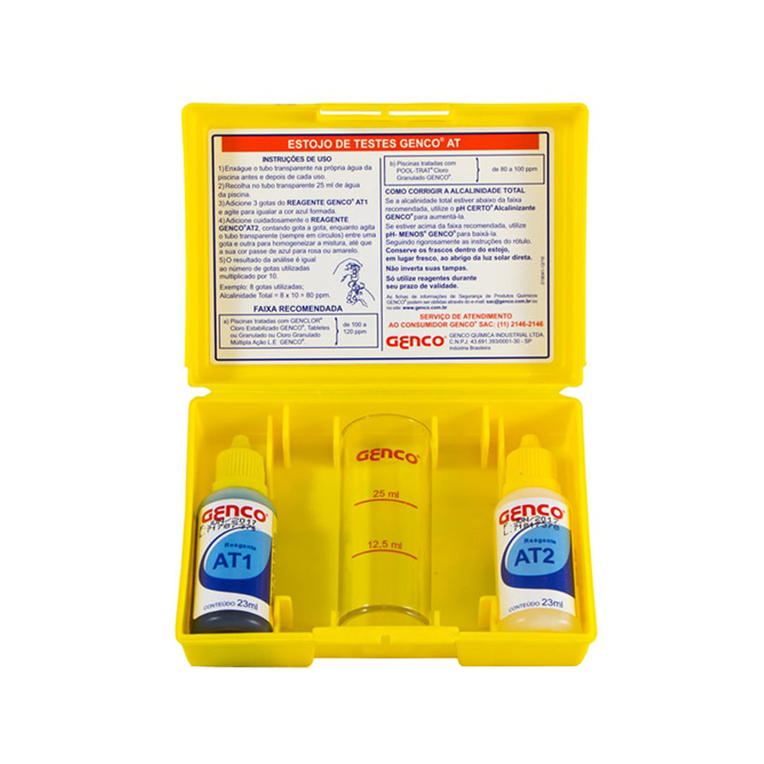 Estojo de Testes de Alcalinidade Total (AT) Genco