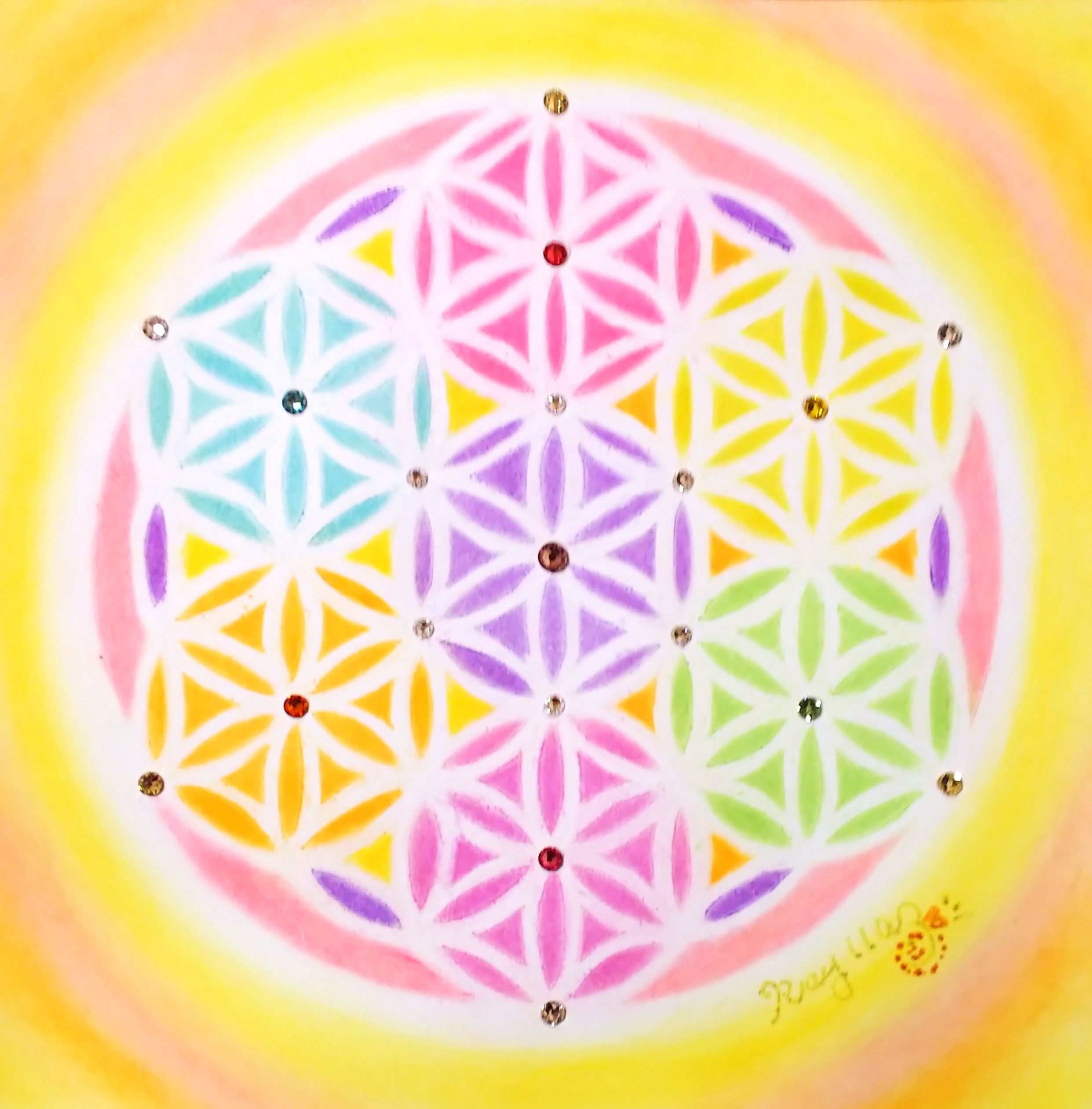 Awakening Geometry　魂の目覚めをサポートする神聖幾何学　Light of the heart ハートのともしび