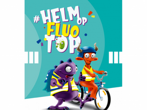 Helm op Fluo Top