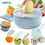 Thumbnail: Vegetable Chopper Multifunctional Grater Cutter Kitchen Accessories Manual Fruit