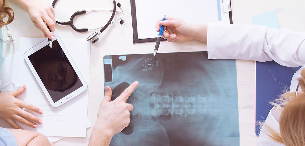 Doctor with Mammography