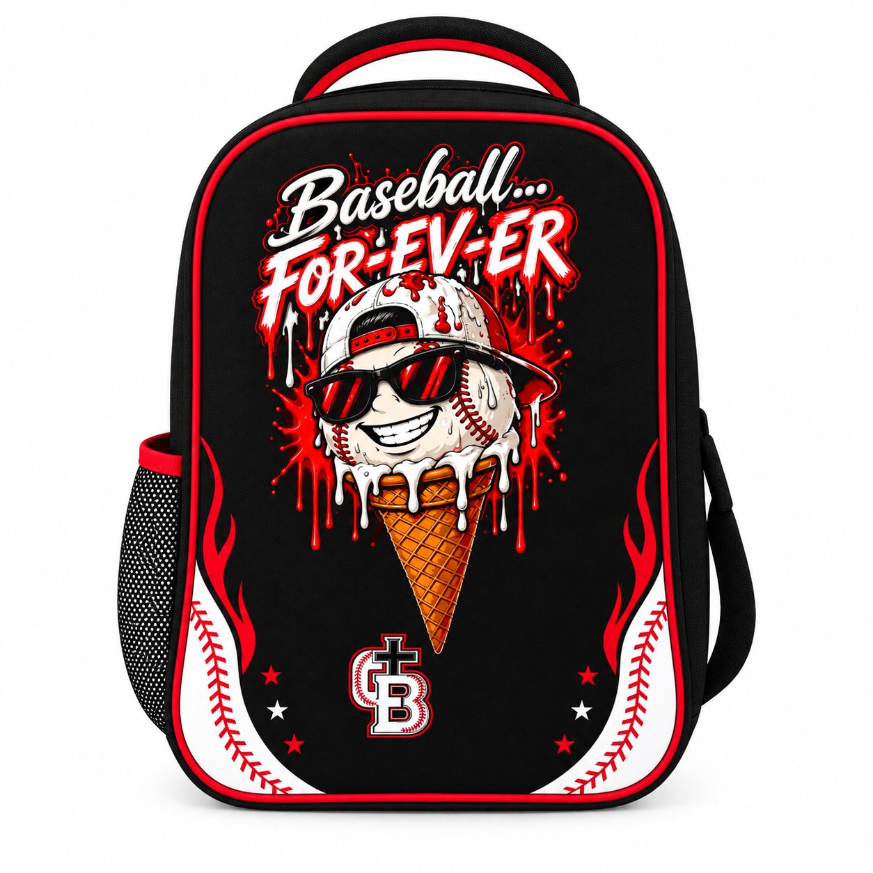 Small baseball backpack